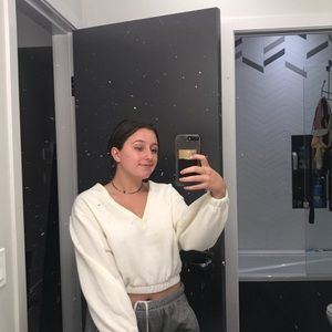 Urban Outfitters white sweater